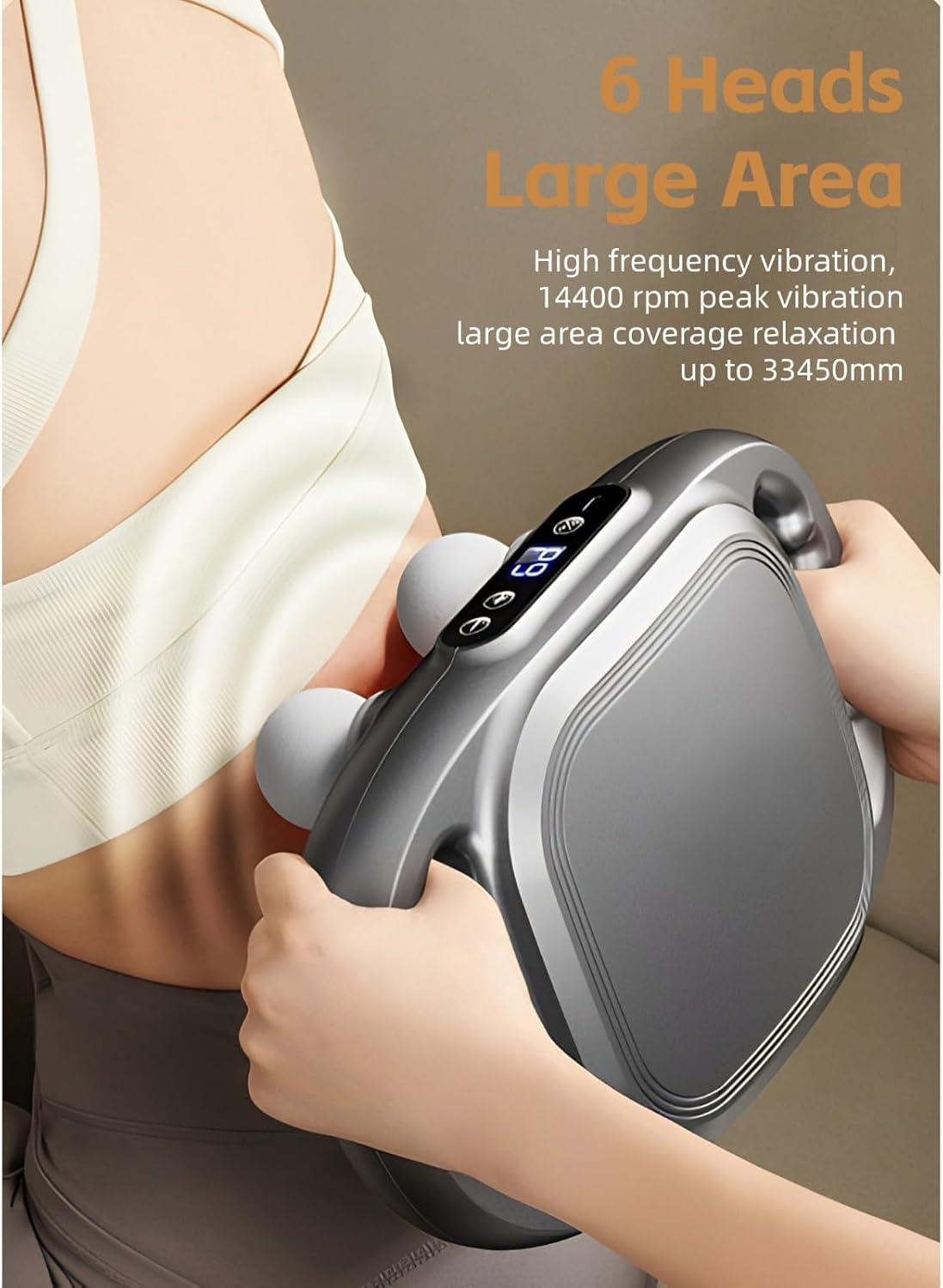 6 Head Massage Gun Deep Tissue